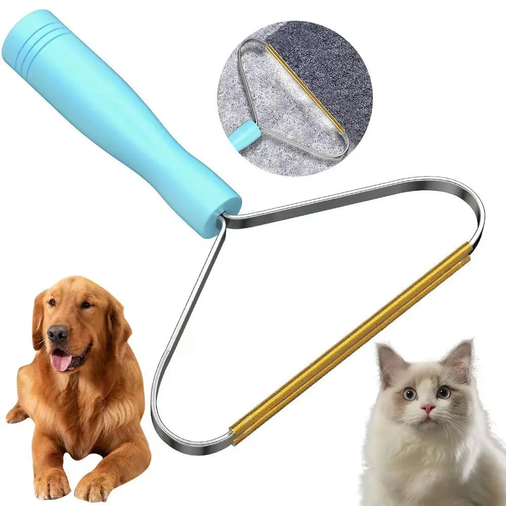 Ultimate 2-Piece Pet Hair Remover Set - Effortlessly Banish Dog & Cat Fur from Carpets, Couches, Rugs, and More!