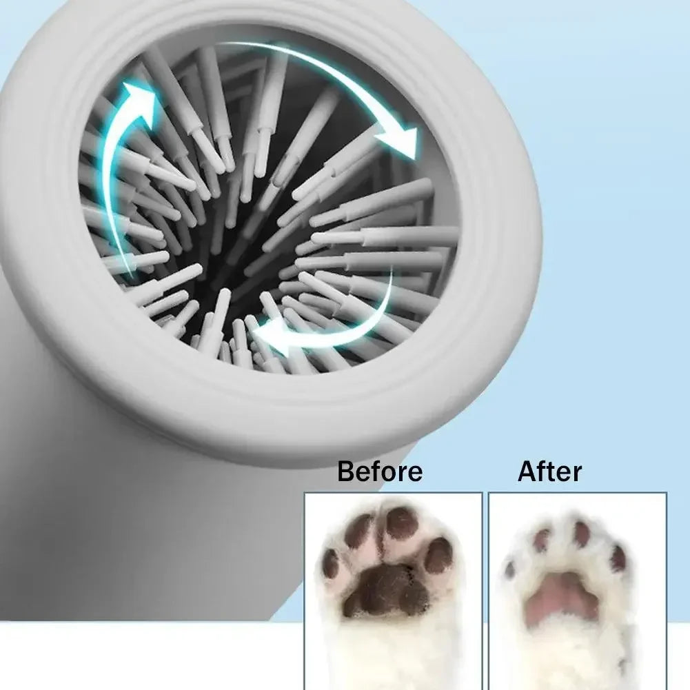 Revolutionary Automatic Dog Paw Cleaner - Effortless Pet Foot Washing for All Sizes!