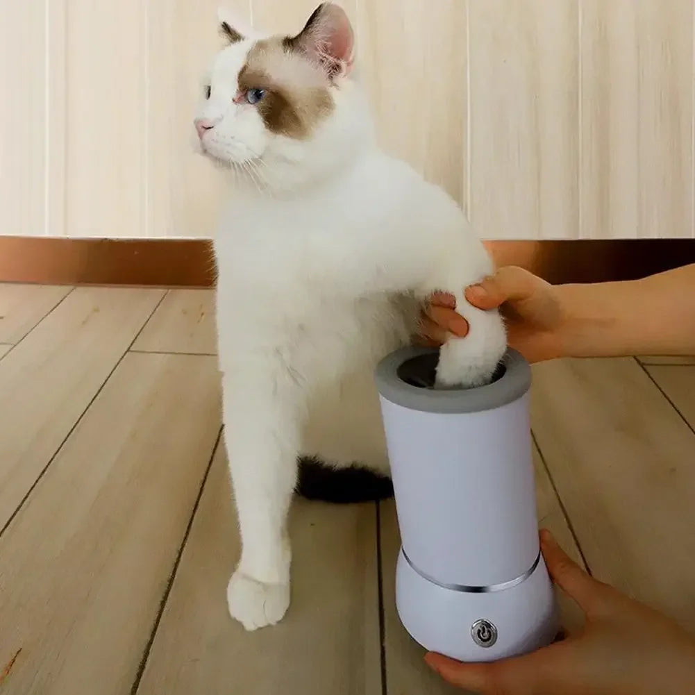 Revolutionary Automatic Dog Paw Cleaner - Effortless Pet Foot Washing for All Sizes!